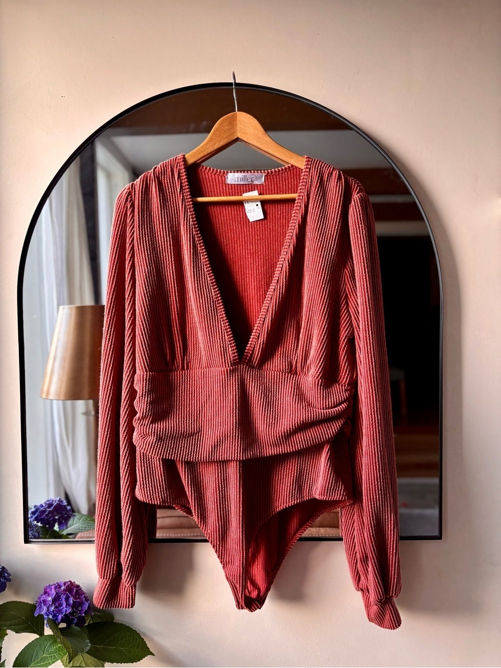 MILLER THE LABEL | NWT ribbed body suit | size 2x